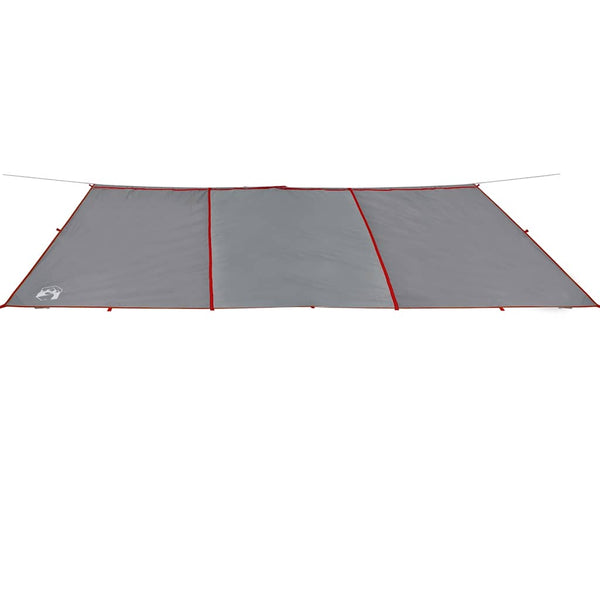 Wasserdichte Campingplane 420x440cm Grau & Orange