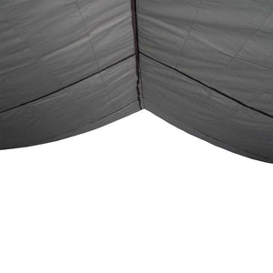 Wasserdichte Campingplane 420x440cm Grau & Orange