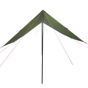 Wasserdichte Camping Plane 430x380cm Grün