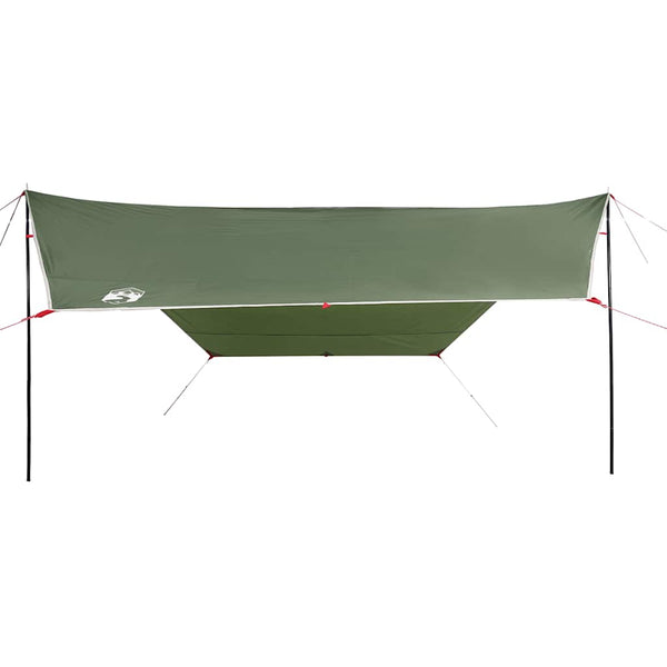 Wasserdichte Camping Plane 430x380cm Grün