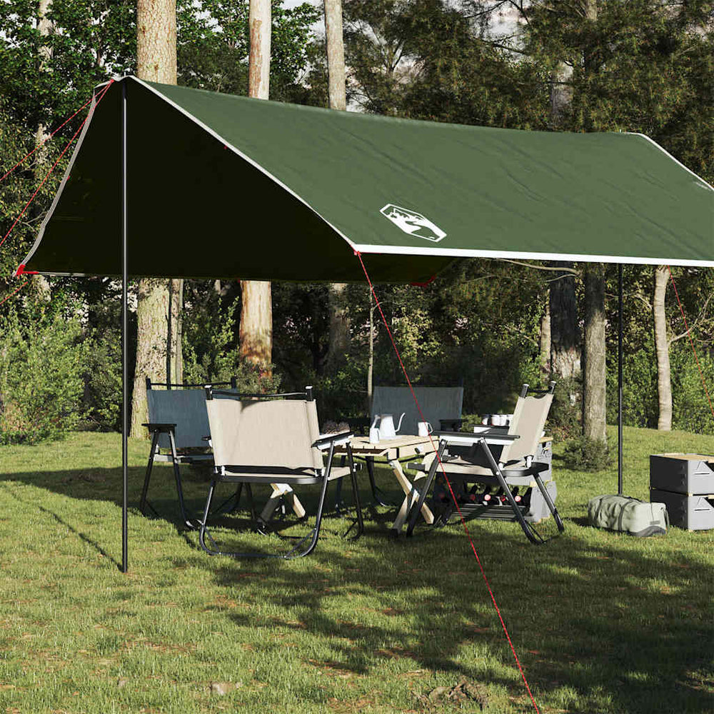 Wasserdichte Camping Plane 430x380cm Grün