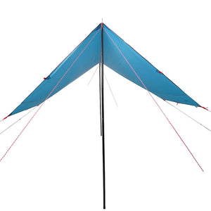 Wasserdichte Campingplane - 430x380x210 cm Blau