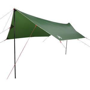 Wasserdichte Campingplane 460x305x210cm Grün