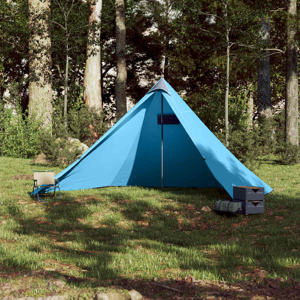 Wasserdichtes Tipi-Zelt für 7 Personen - Blau