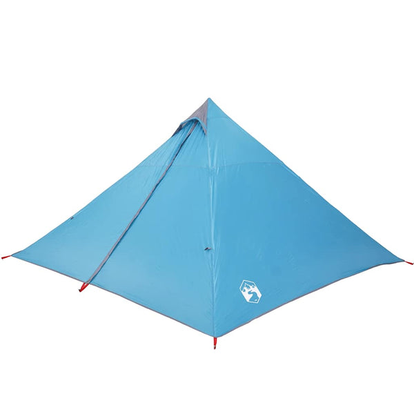 Wasserdichtes Tipi-Zelt für 7 Personen - Blau