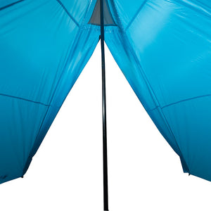 Wasserdichtes Tipi-Zelt für 7 Personen - Blau