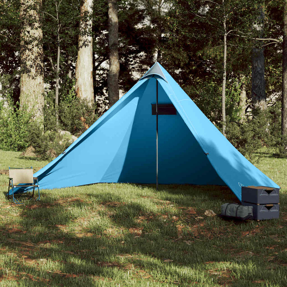 Wasserdichtes Tipi-Zelt für 7 Personen - Blau