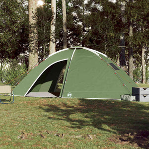 Wasserdichtes 8-Personen-Campingzelt - Grün