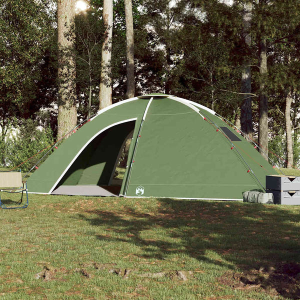 Wasserdichtes 8-Personen-Campingzelt - Grün