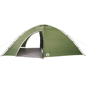 Wasserdichtes 8-Personen-Campingzelt - Grün