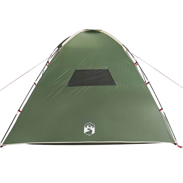 Wasserdichtes 8-Personen-Campingzelt - Grün