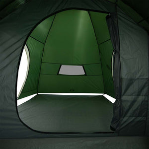Wasserdichtes 8-Personen-Campingzelt - Grün