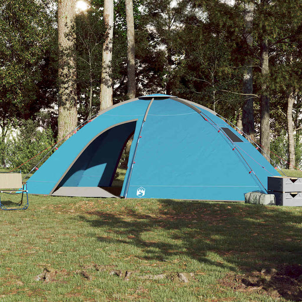 Wasserdichtes 8-Personen-Campingzelt - Blau