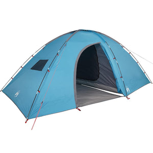 Wasserdichtes 8-Personen-Campingzelt - Blau