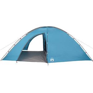 Wasserdichtes 8-Personen-Campingzelt - Blau