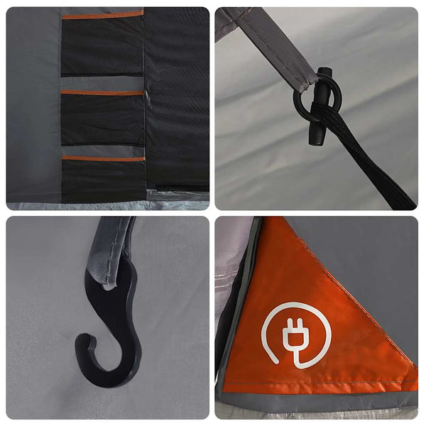 Wasserdichtes 8-Personen-Campingzelt