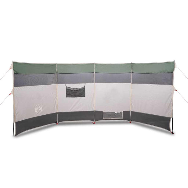 Wasserdichter Camping Windschutz Grün 366cm
