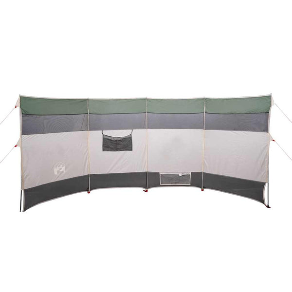 Wasserdichter Camping Windschutz Grün 366cm