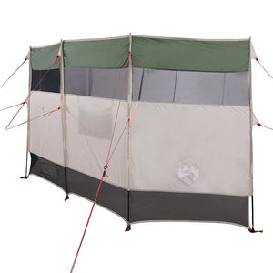 Wasserdichter Camping Windschutz Grün 366cm