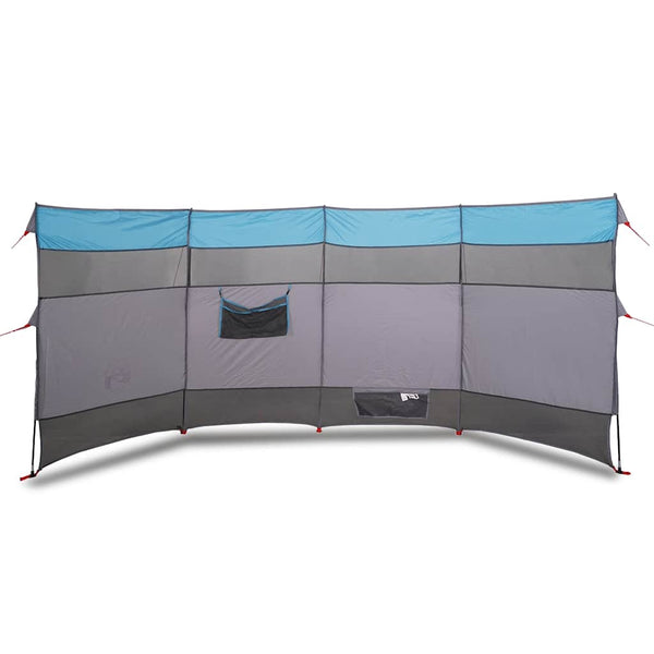 Wasserdichter Camping Windschutz Blau 366 cm