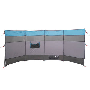 Wasserdichter Camping Windschutz Blau 366 cm