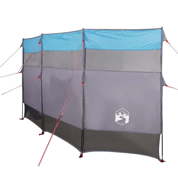 Wasserdichter Camping Windschutz Blau 366 cm