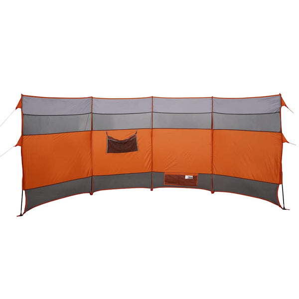 Oranger Camping Windschutz Wasserdicht 366x152 cm