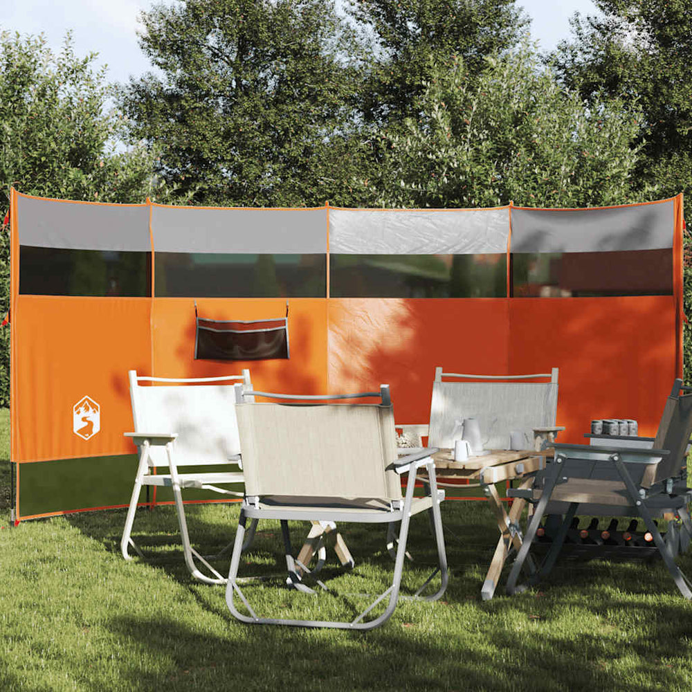 Oranger Camping Windschutz Wasserdicht 366x152 cm