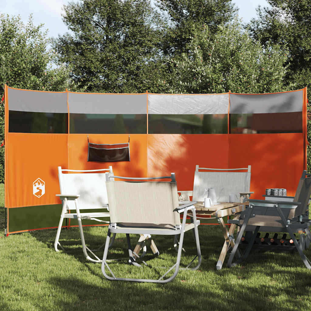 Oranger Camping Windschutz Wasserdicht 366x152 cm