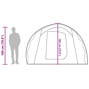 Wasserdichtes Tunnelzelt für 4 Personen