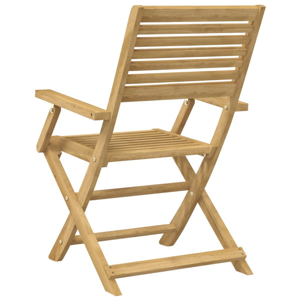 Klappbare Gartenstühle 2er Set Akazie