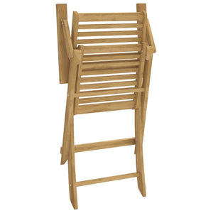Klappbare Gartenstühle 2er Set Akazie