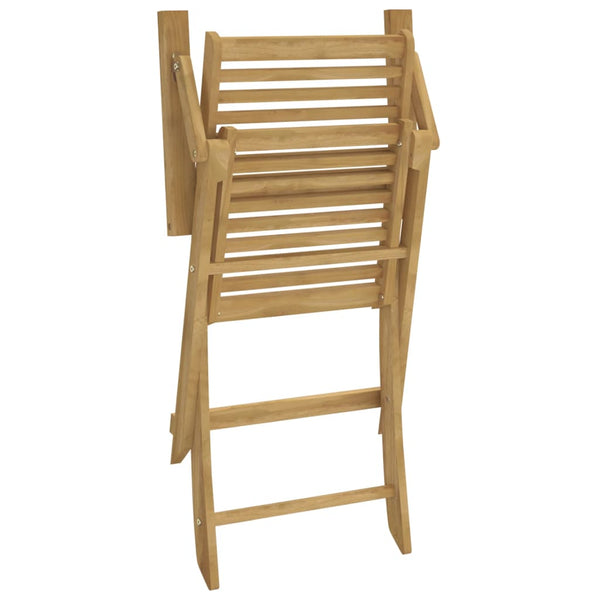 Klappbare Gartenstühle Akazie, 4er Set