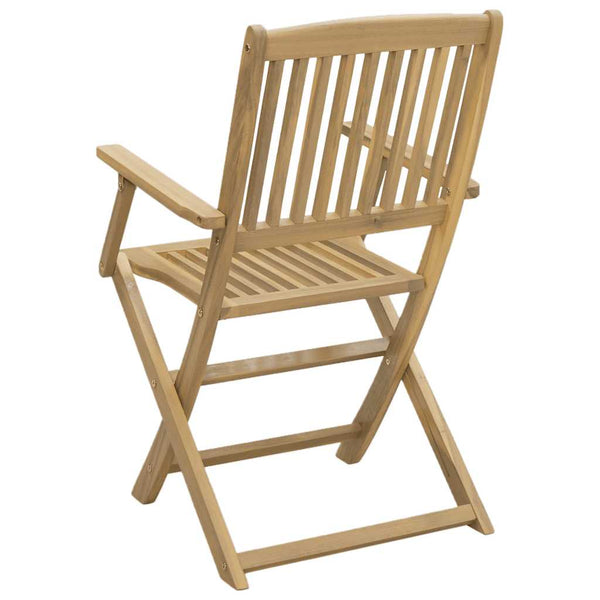 vidaXL Chaises de jardin 2 pcs. Pliables 54x61x88 cm Bois d'acacia massif
