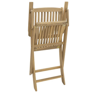 vidaXL Chaises de jardin 2 pcs. Pliables 54x61x88 cm Bois d'acacia massif