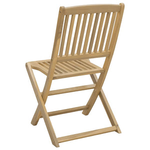 Klappbare Gartenstühle 2er Set Akazie