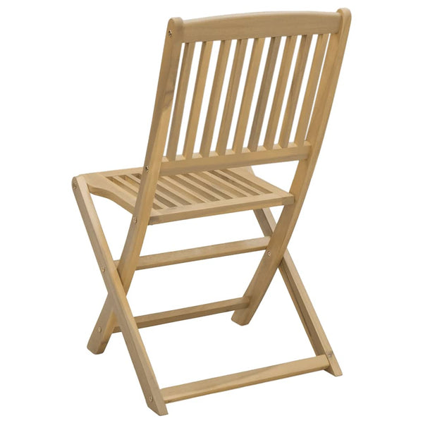Klappbare Gartenstühle 2er Set Akazie
