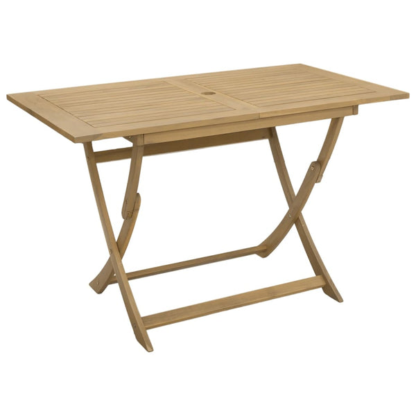 Klappbarer Gartentisch Akazie 120x70 cm