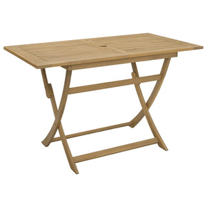 Klappbarer Gartentisch Akazie 120x70 cm