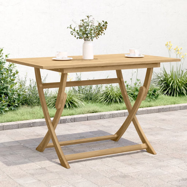 Klappbarer Gartentisch Akazie 120x70 cm