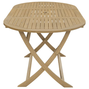 Klappbarer Gartentisch Akazie 160 cm