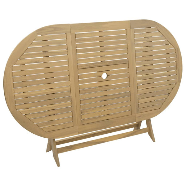 Klappbarer Gartentisch Akazie 160 cm
