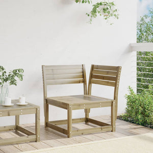 Garten Ecksofa Kiefernholz 73x73x78cm