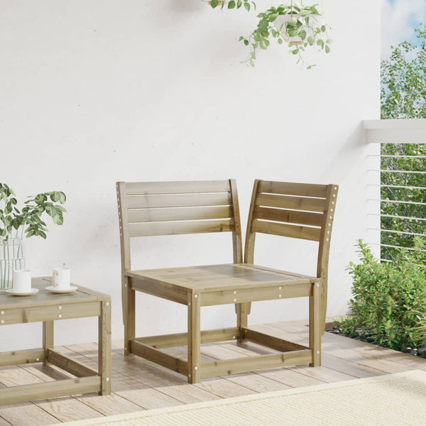 Garten Ecksofa Kiefernholz 73x73x78cm