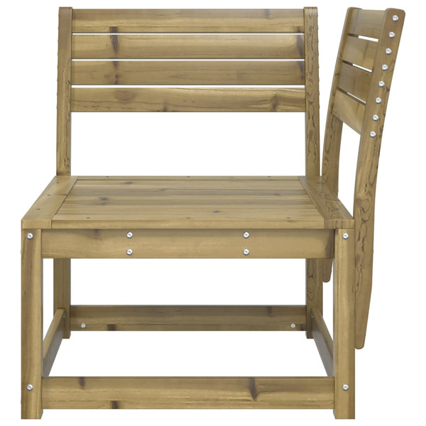 Garten Ecksofa Kiefernholz 73x73x78cm