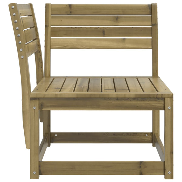 Garten Ecksofa Kiefernholz 73x73x78cm