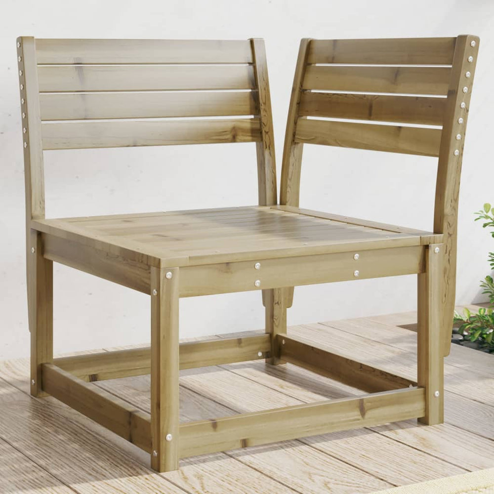 Garten Ecksofa Kiefernholz 73x73x78cm