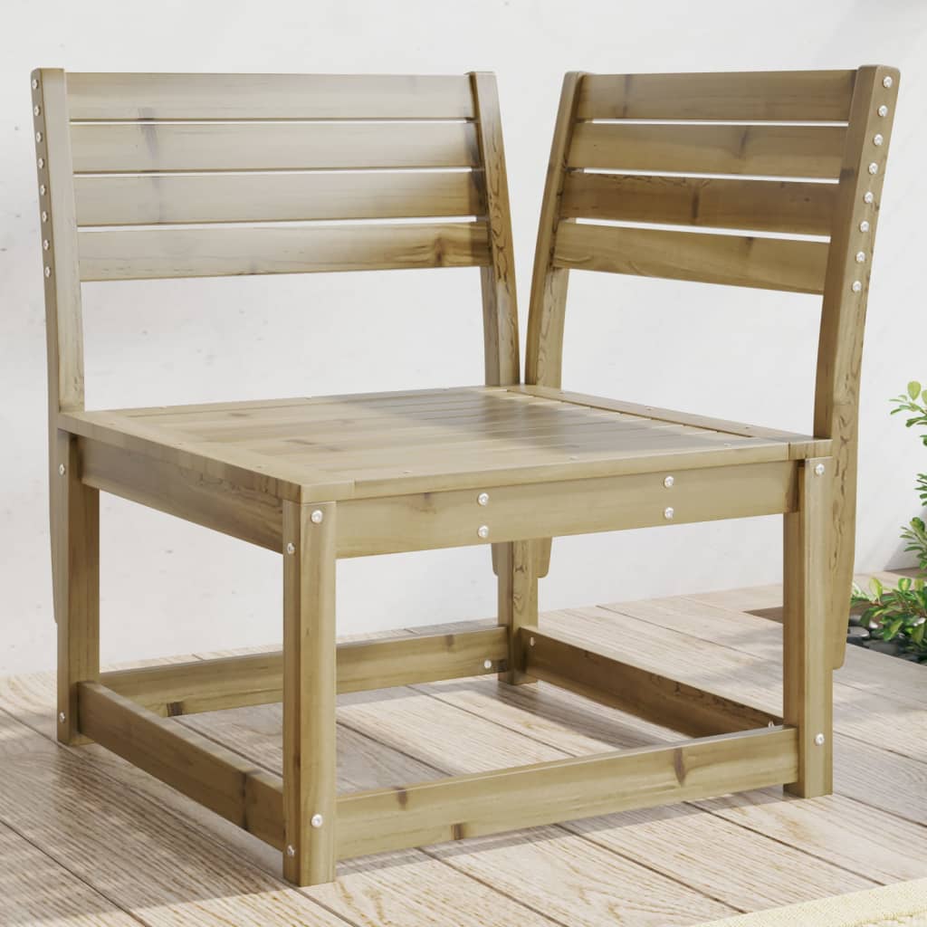 Garten Ecksofa Kiefernholz 73x73x78cm