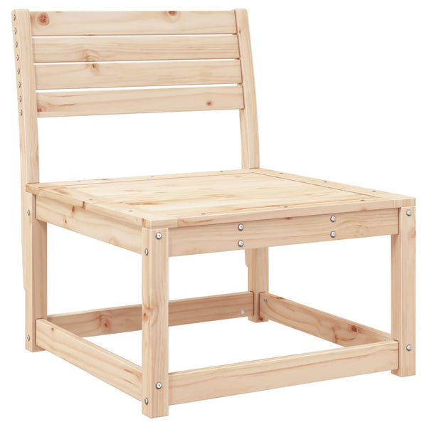 vidaXL Canapé de jardin en pin massif