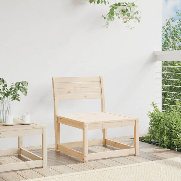 vidaXL Canapé de jardin en pin massif